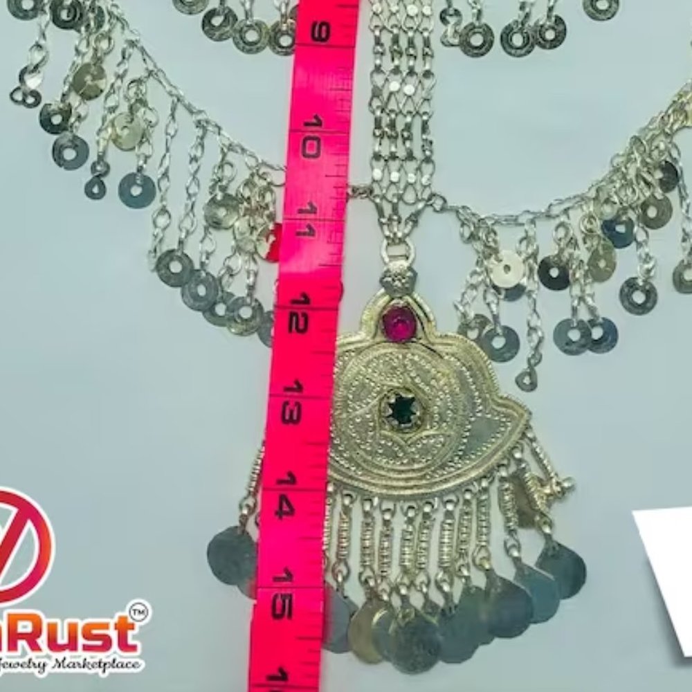 Multilayers Gypsy Nomadic Oversized Bib Necklace,… - image 6